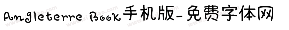 Angleterre Book手机版字体转换